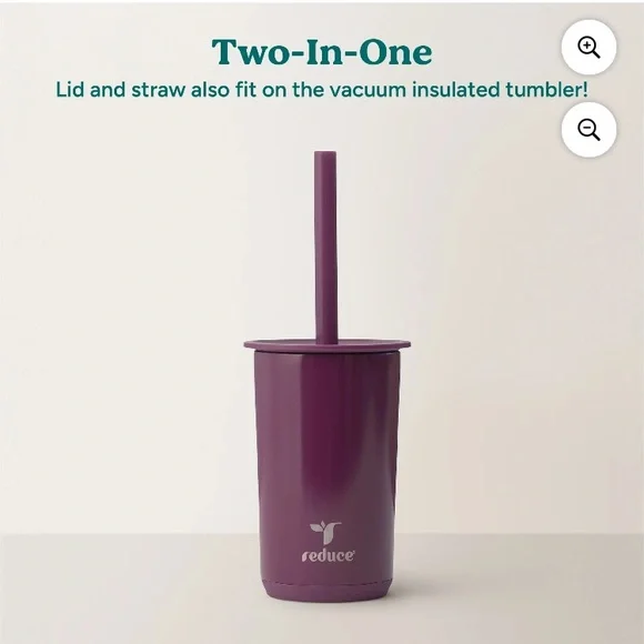 Reduce Aspen glass and Insulated Tumbler - Beige Two- In - one - Picture 11 of 11